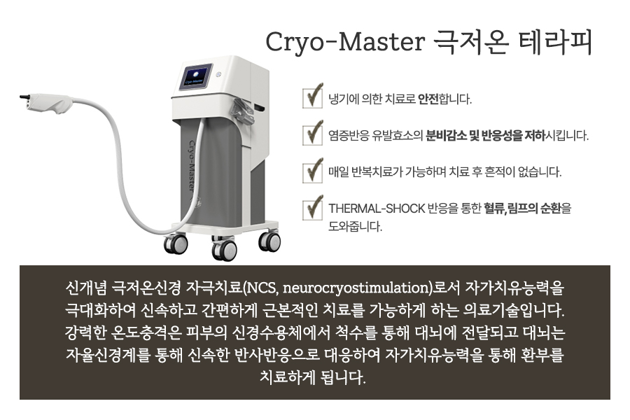 Cryo-Master 극저온 테라피